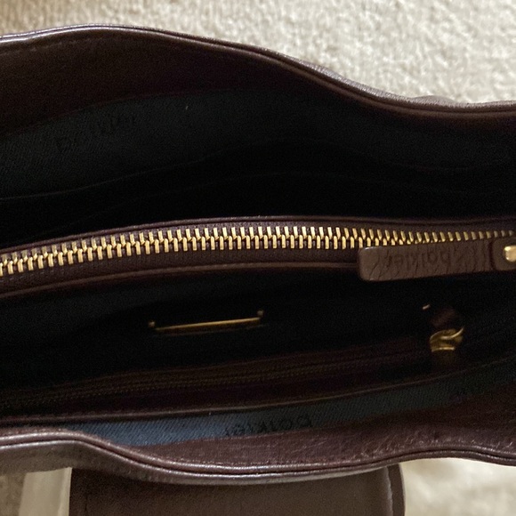 Botkier Leather Gold Horn Shoulder Bag - Picture 12 of 16